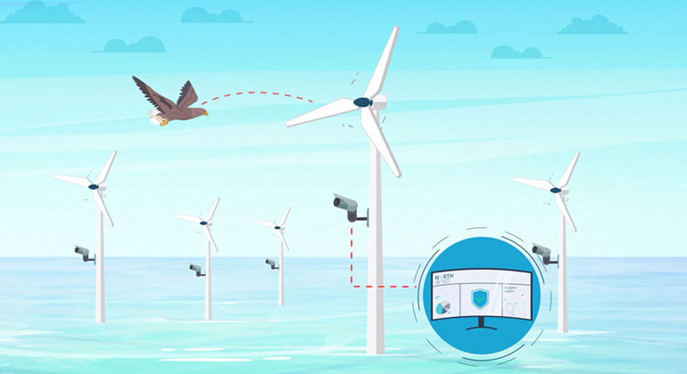 How can control engineering save birds in wind farms?