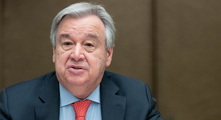 “Even war has rules,” says UN Secretary-General Guterres