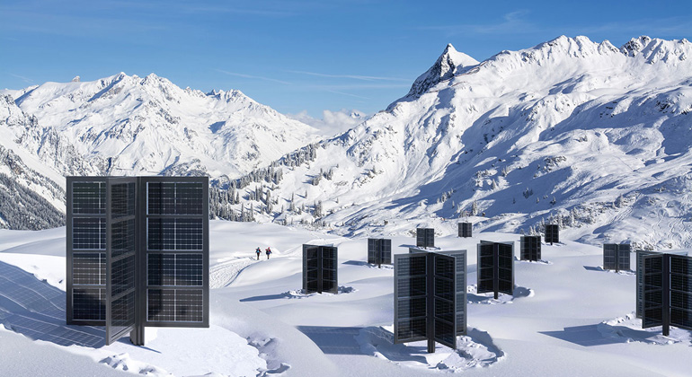 Sölden: Neue Technologie liefert 40% mehr Sonnenenergie