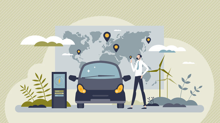 Depositphotos.com | VectorMine | E-Auto Ladepunkte