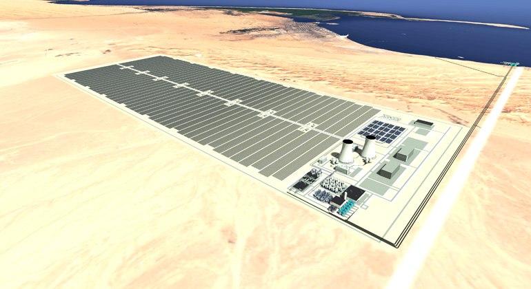 Riesige Solarparks für Methanolproduktion in der Sahara