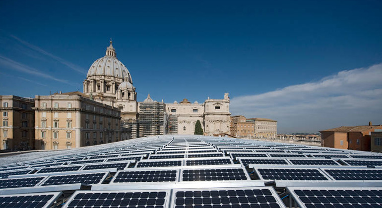 Papst will ganzen Vatikan auf Sonnenenergie umstellen