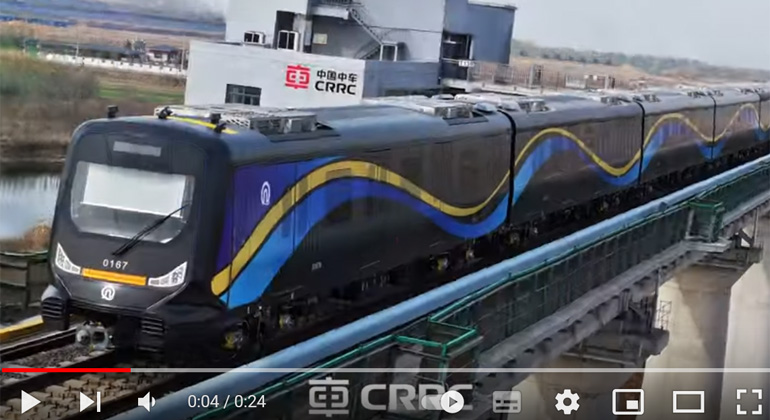 “Cetrovo 1.0”: China builds the lightest train