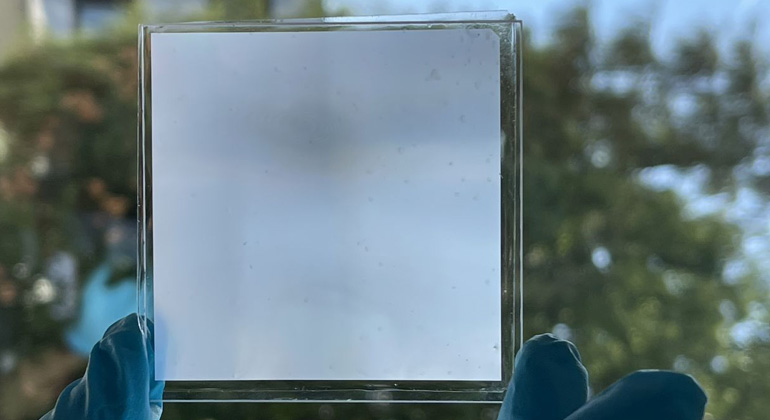 Neuartiges Material für nachhaltiges Bauen