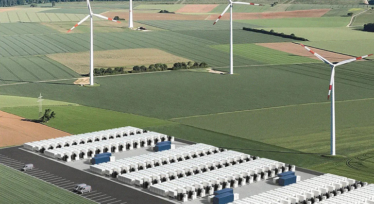 Large-scale battery storage from Rolls-Royce to complement Zeewolde wind farm from 2025