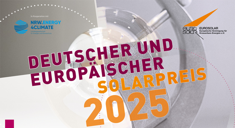 Deutscher und Europäischer Solarpreis 2025