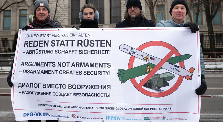 IPPNW fordert Verlängerung des Atomwaffenabrüstungsvertrages