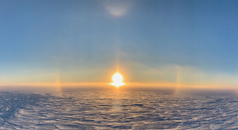 Sun and Halo